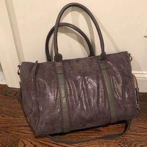 NWOT Juno Blu "Esalen" Breast Pump Bag in Grey